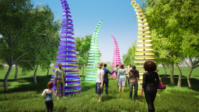 Event Installation Visual Festival Installations - Visual Architects