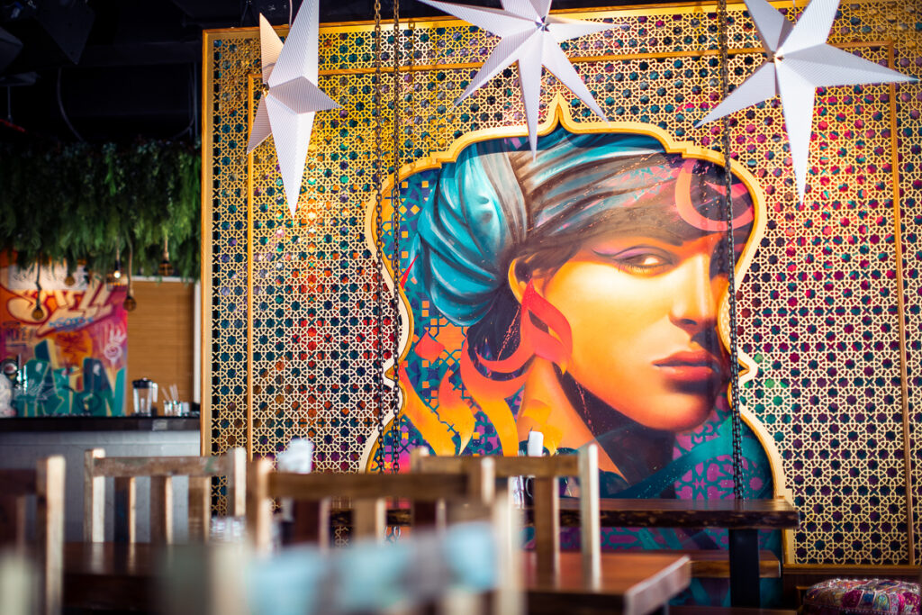 Soul Street Dubai restaurant interior by Visual Architects