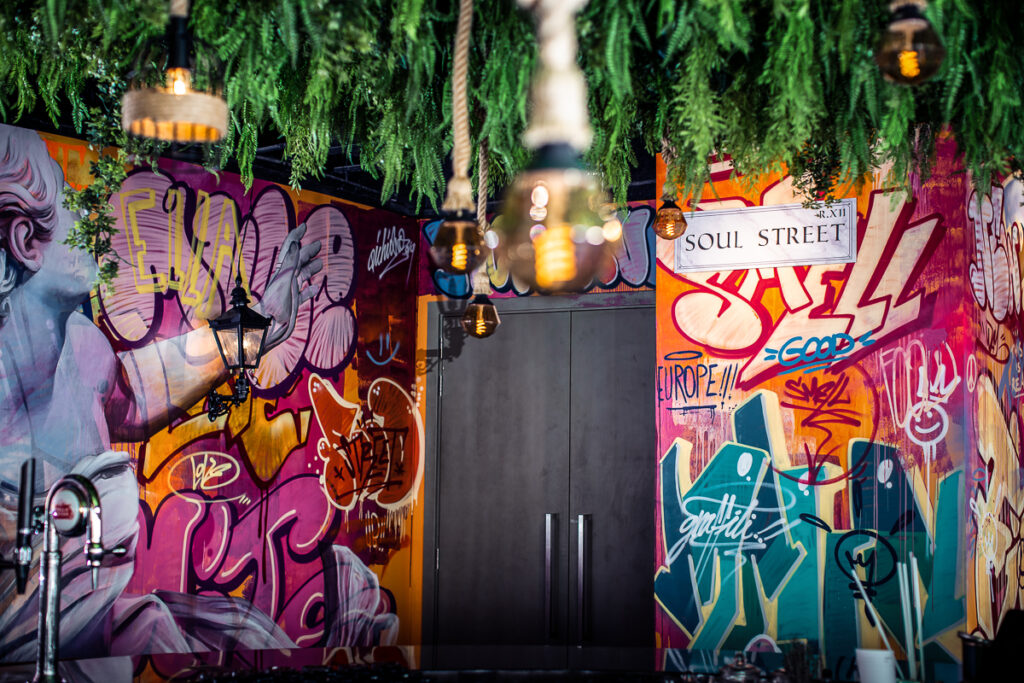 Soul Street Dubai restaurant interior by Visual Architects