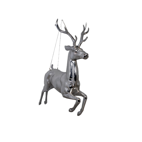 Hanging Prop - Reindeer (Silver)