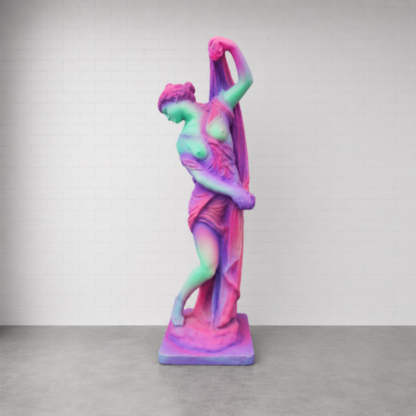 Standing Prop - Statue Holding Fabric