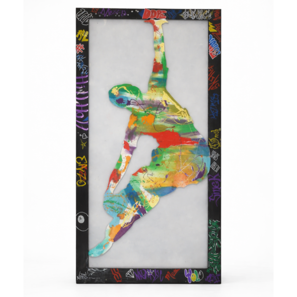 Standing Prop - Urban Graffiti Silhouette