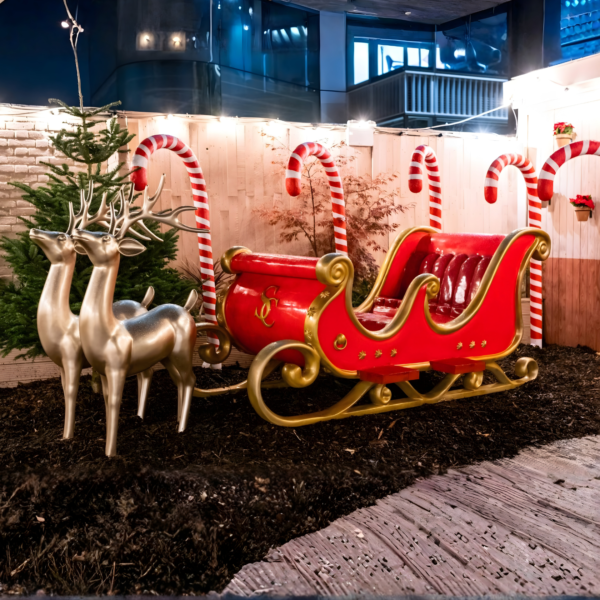 Standing Prop - Santa's Sleigh 3D Large