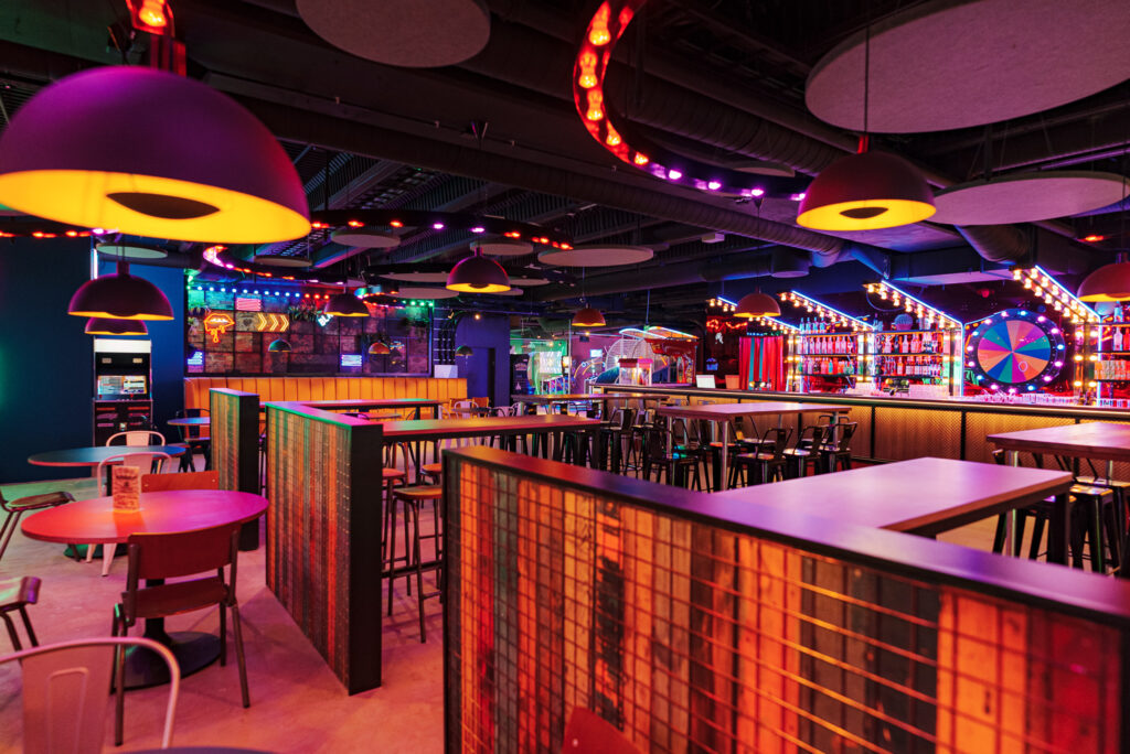 Bespoke entertainment venue interior design