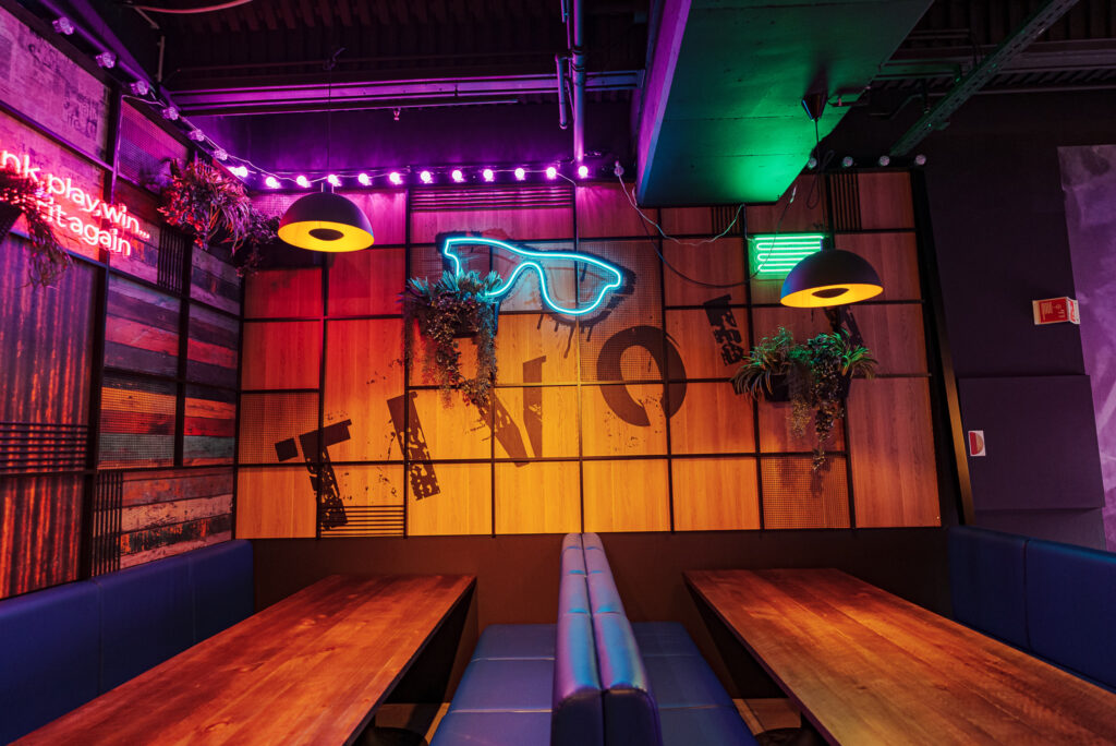 Bespoke entertainment venue interior design
