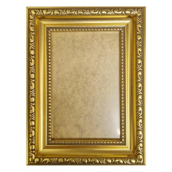Table Pieces - A4 Gold Picture Frame