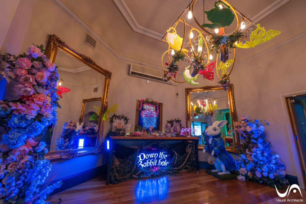 Alice in wonderland event decor (3)