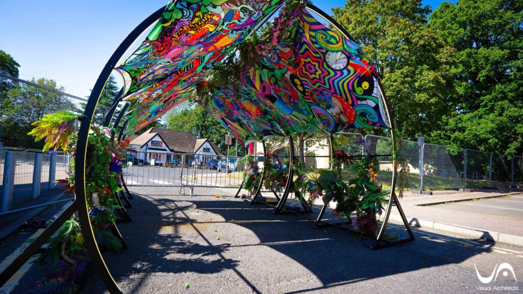 Alice in wonderland event decor (6)