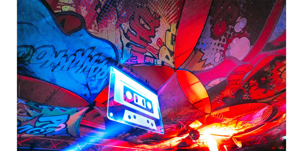 Pop art event decor