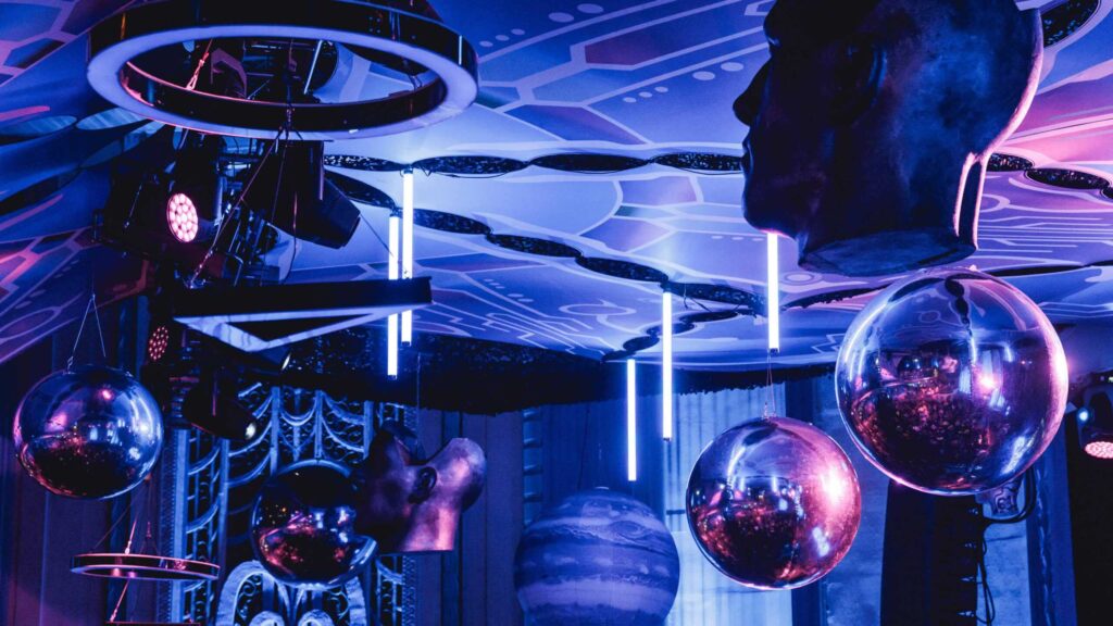 Space event decor copy