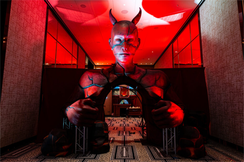 Heaven and Hell event decor (16)