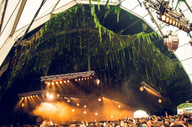 Parklife festival event decor