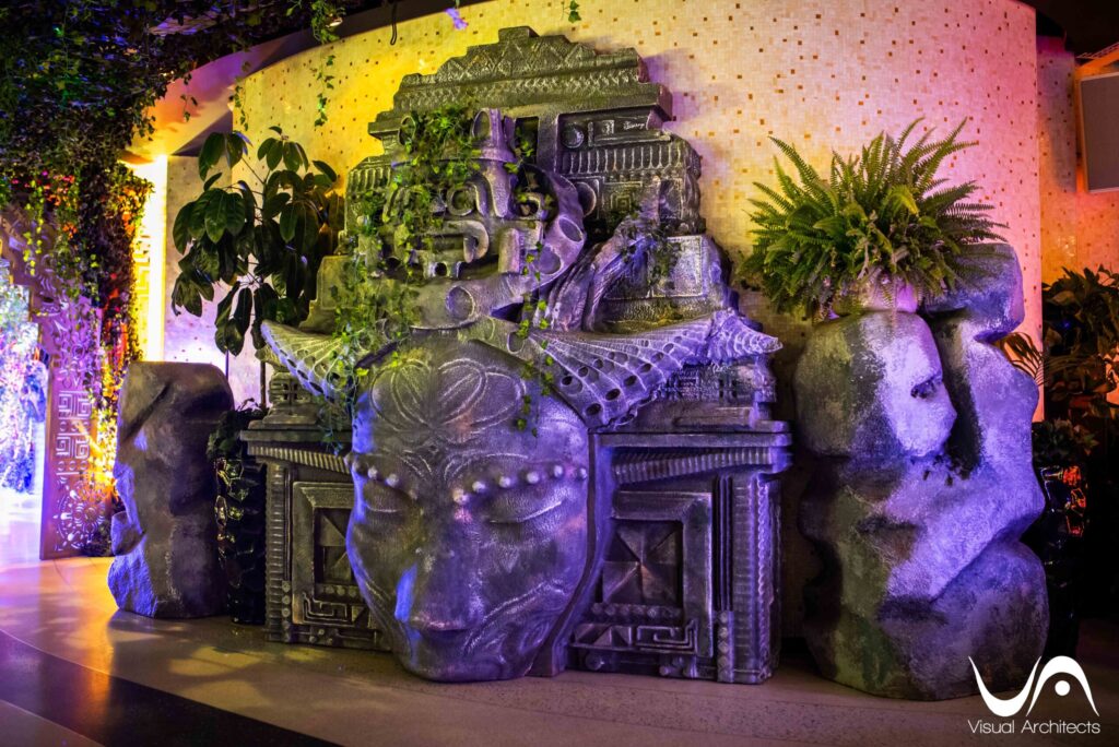 Temple of ruins event decor (23)