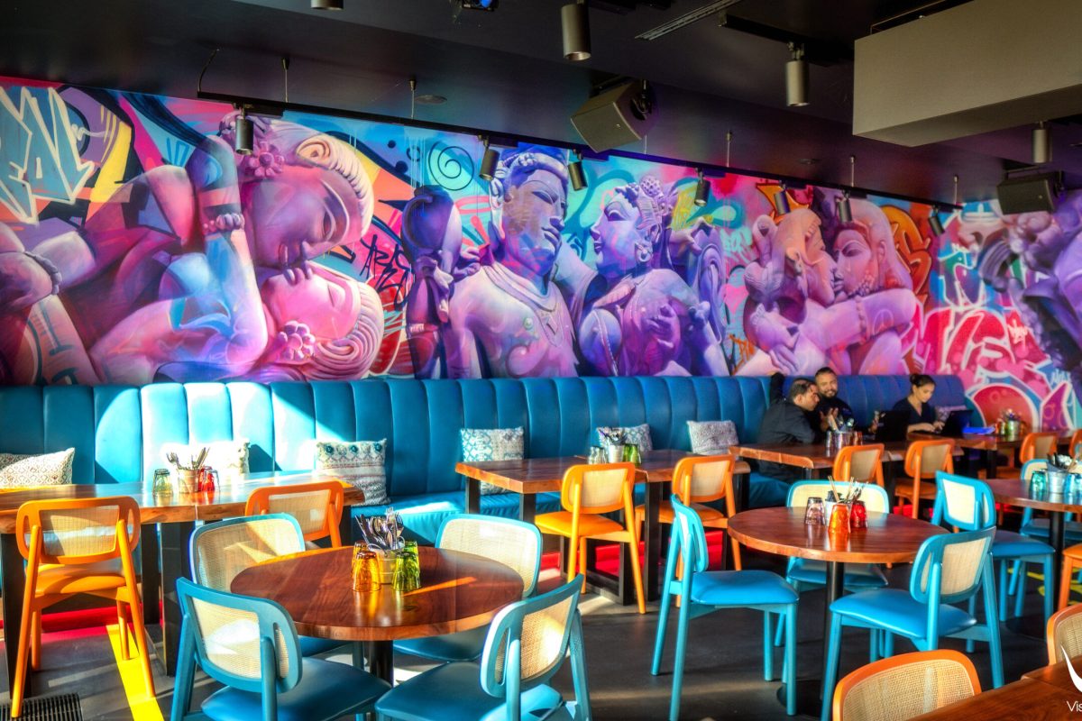 Soul Street Zurich restaurant interior design by Visual Architects
