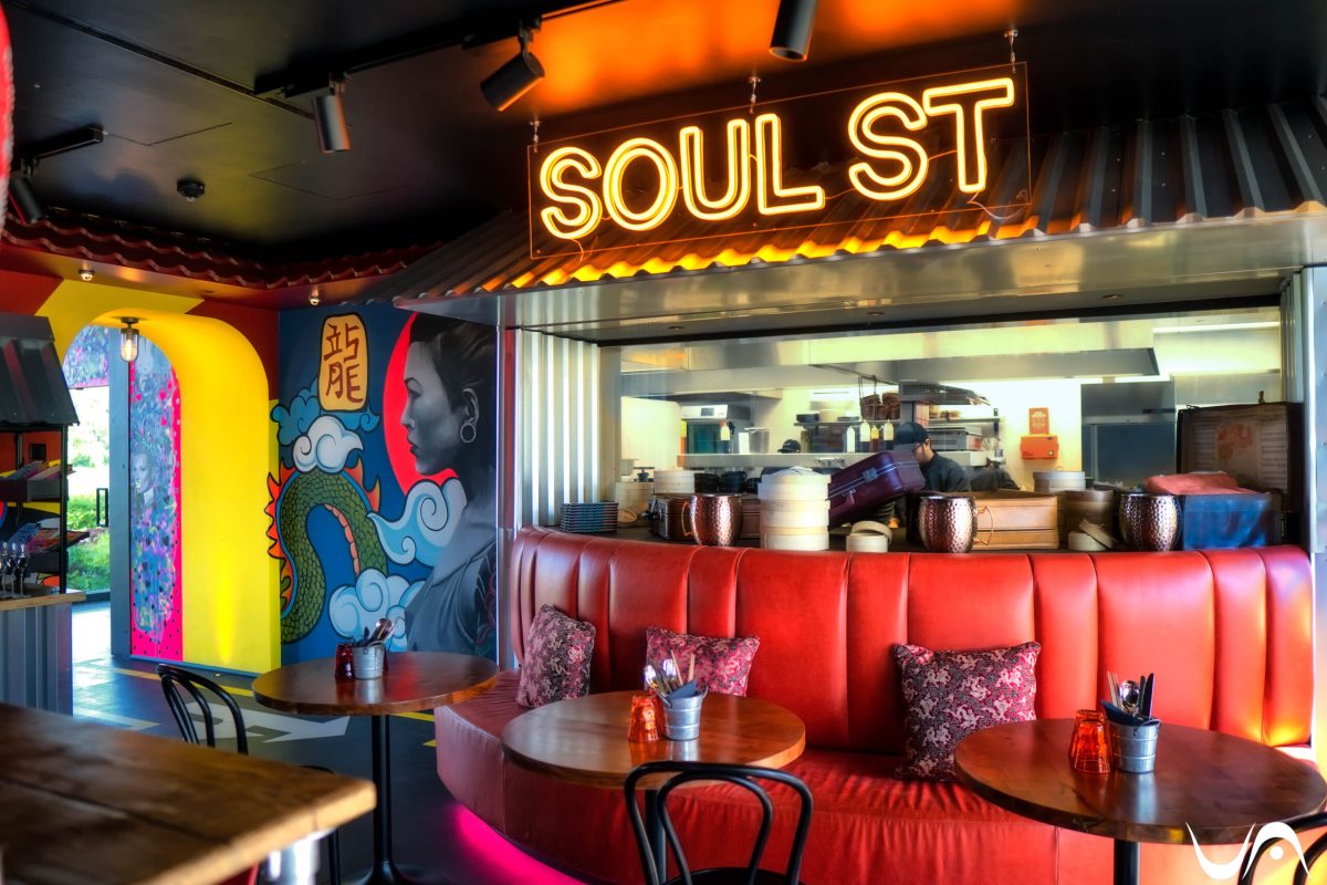 Soul Street Zurich restaurant interior by Visual Architects