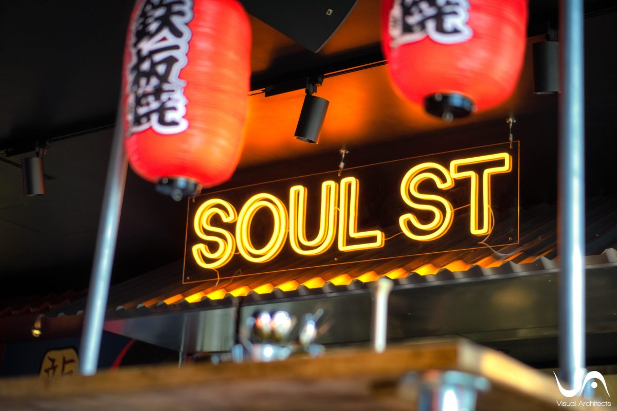 Soul Street Zurich restaurant interior design by Visual Architects